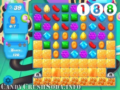 Candy Crush Soda Saga : Level 188 – Videos, Cheats, Tips and Tricks