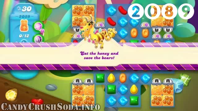 Candy Crush Soda Saga : Level 2089 – Videos, Cheats, Tips and Tricks