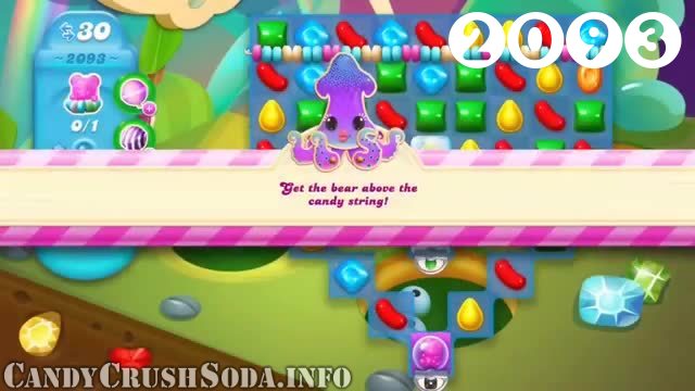 Candy Crush Soda Saga : Level 2093 – Videos, Cheats, Tips and Tricks