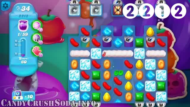 Candy Crush Soda Saga : Level 2212 – Videos, Cheats, Tips and Tricks