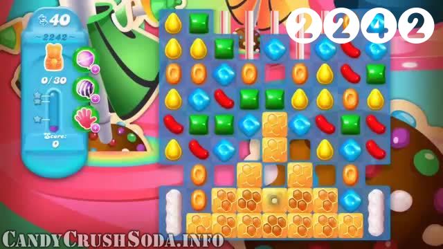Candy Crush Soda Saga : Level 2242 – Videos, Cheats, Tips and Tricks
