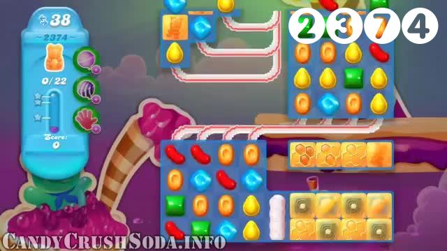 Candy Crush Soda Saga : Level 2374 – Videos, Cheats, Tips and Tricks