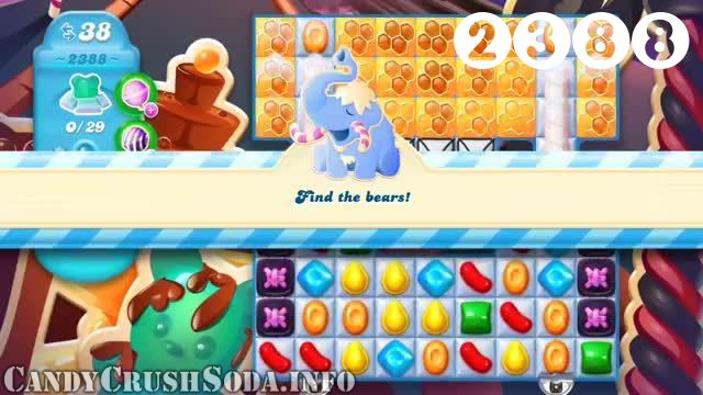 Candy Crush Soda Saga : Level 2388 – Videos, Cheats, Tips and Tricks