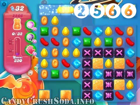Candy Crush Soda Saga : Level 2566 – Videos, Cheats, Tips and Tricks