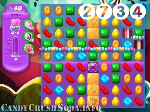 Candy Crush Soda Saga : Level 2734 – Videos, Cheats, Tips and Tricks