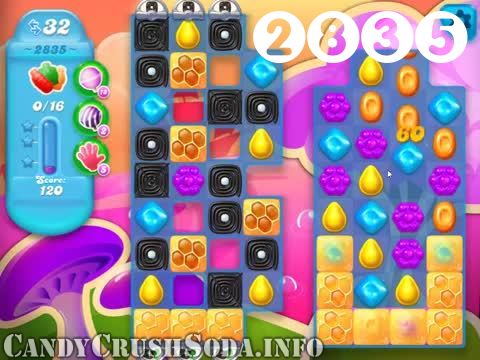 Candy Crush Soda Saga : Level 2835 – Videos, Cheats, Tips and Tricks