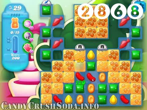 Candy Crush Soda Saga : Level 2868 – Videos, Cheats, Tips and Tricks