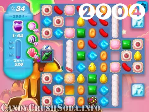 Candy Crush Soda Saga : Level 2904 – Videos, Cheats, Tips and Tricks