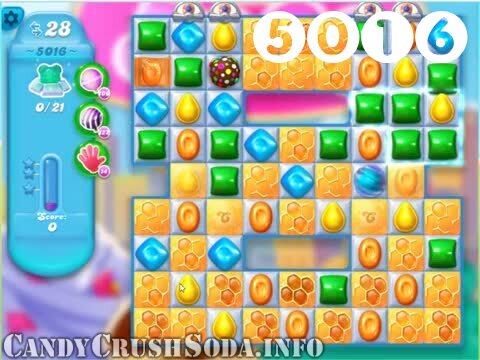 Candy Crush Soda Saga : Level 5016 – Videos, Cheats, Tips and Tricks