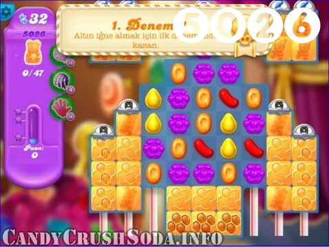 Candy Crush Soda Saga : Level 5026 – Videos, Cheats, Tips and Tricks
