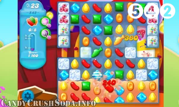 Candy Crush Soda Saga : Level 542 – Videos, Cheats, Tips and Tricks