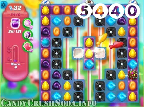 Candy Crush Soda Saga : Level 5440 – Videos, Cheats, Tips and Tricks