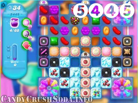 Candy Crush Soda Saga : Level 5445 – Videos, Cheats, Tips and Tricks