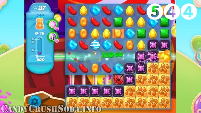 Candy Crush Soda Saga : Level 544 – Videos, Cheats, Tips and Tricks