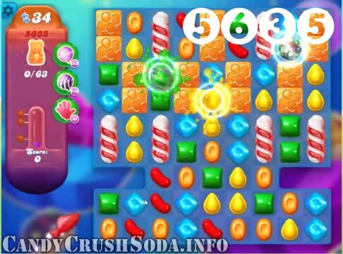 Candy Crush Soda Saga : Level 5635 – Videos, Cheats, Tips and Tricks