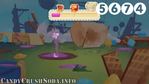 Candy Crush Soda Saga : Level 5674 – Videos, Cheats, Tips and Tricks