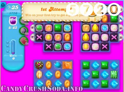 Candy Crush Soda Saga : Level 5720 – Videos, Cheats, Tips and Tricks