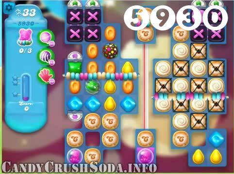 Candy Crush Soda Saga : Level 5930 – Videos, Cheats, Tips and Tricks