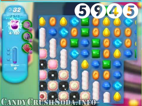 Candy Crush Soda Saga : Level 5945 – Videos, Cheats, Tips and Tricks