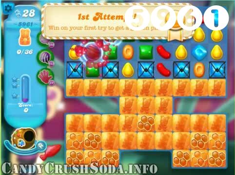 Candy Crush Soda Saga : Level 5961 – Videos, Cheats, Tips and Tricks