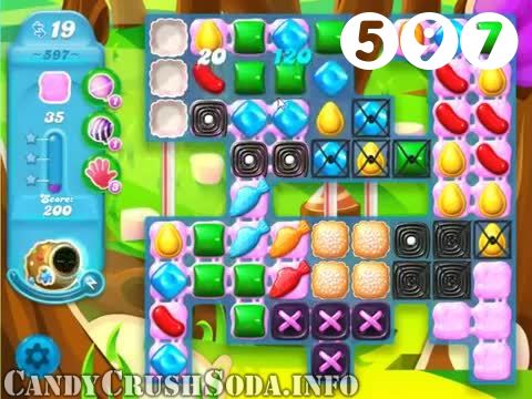 Candy Crush Soda Saga : Level 597 – Videos, Cheats, Tips and Tricks