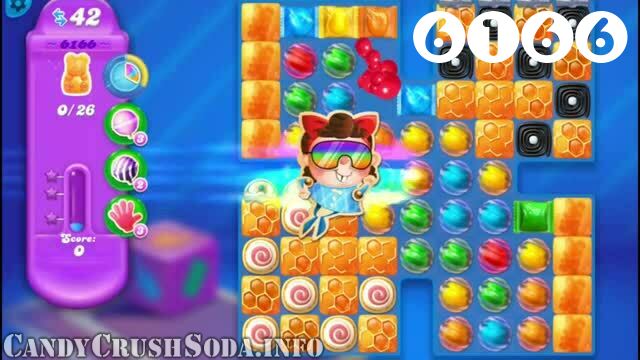 Candy Crush Soda Saga : Level 6166 – Videos, Cheats, Tips and Tricks