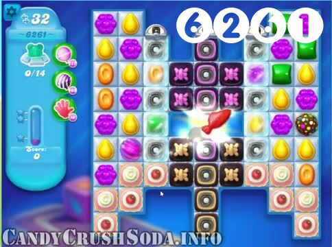 Candy Crush Soda Saga : Level 6261 – Videos, Cheats, Tips and Tricks
