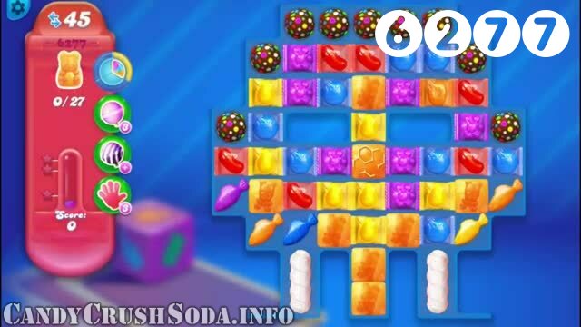 Candy Crush Soda Saga : Level 6277 – Videos, Cheats, Tips and Tricks