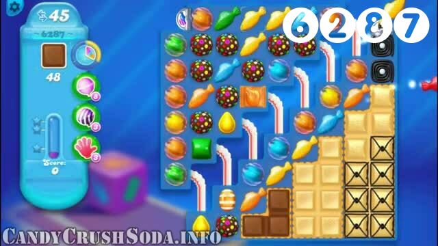 Candy Crush Soda Saga : Level 6287 – Videos, Cheats, Tips and Tricks