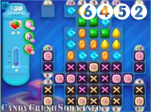 Candy Crush Soda Saga : Level 6452 – Videos, Cheats, Tips and Tricks