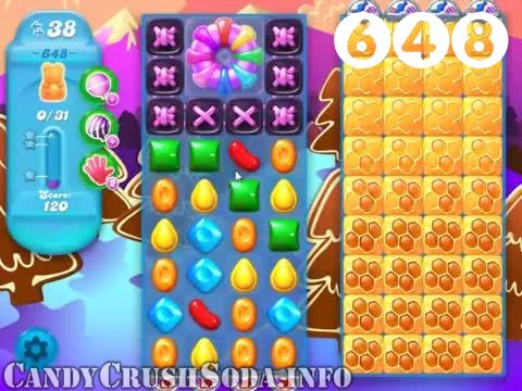 Candy Crush Soda Saga : Level 648 – Videos, Cheats, Tips and Tricks