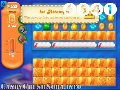 Candy Crush Soda Saga : Level 6541 – Videos, Cheats, Tips and Tricks