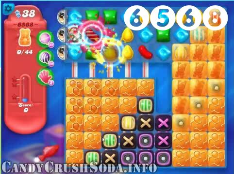 Candy Crush Soda Saga : Level 6568 – Videos, Cheats, Tips and Tricks