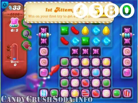 Candy Crush Soda Saga : Level 6580 – Videos, Cheats, Tips and Tricks