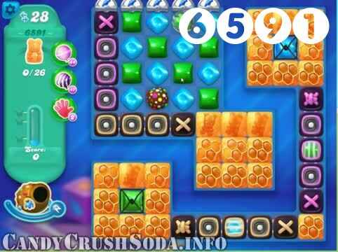Candy Crush Soda Saga : Level 6591 – Videos, Cheats, Tips and Tricks