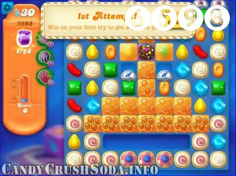 Candy Crush Soda Saga : Level 6598 – Videos, Cheats, Tips and Tricks