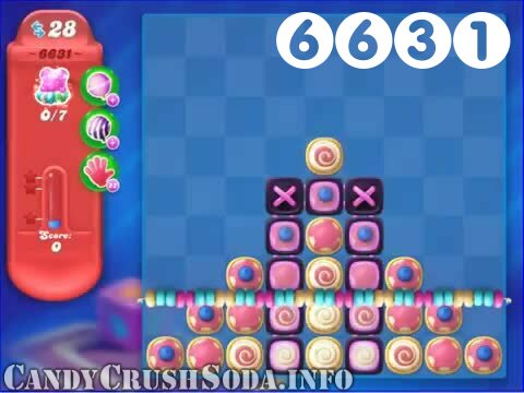 Candy Crush Soda Saga : Level 6631 – Videos, Cheats, Tips and Tricks
