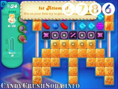 Candy Crush Soda Saga : Level 6786 – Videos, Cheats, Tips and Tricks