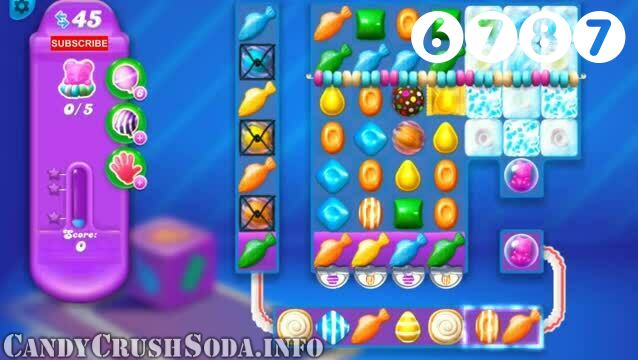 Candy Crush Soda Saga : Level 6787 – Videos, Cheats, Tips and Tricks