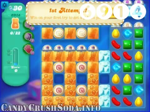 Candy Crush Soda Saga : Level 6914 – Videos, Cheats, Tips and Tricks