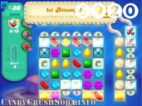 Candy Crush Soda Saga : Level 6920 – Videos, Cheats, Tips and Tricks