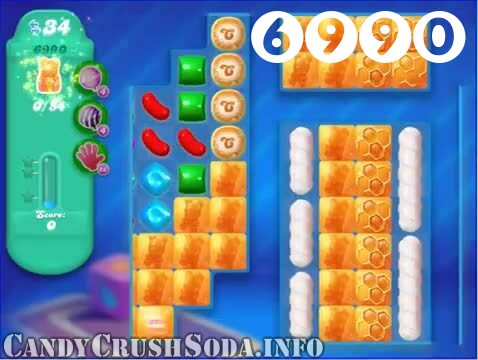 Candy Crush Soda Saga : Level 6990 – Videos, Cheats, Tips and Tricks
