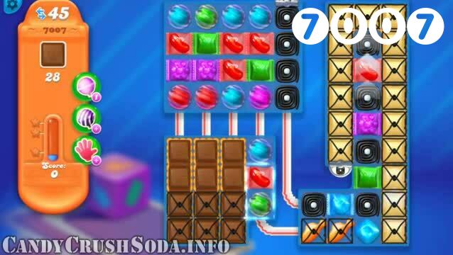 Candy Crush Soda Saga : Level 7007 – Videos, Cheats, Tips and Tricks