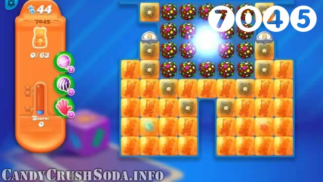 Candy Crush Soda Saga : Level 7045 – Videos, Cheats, Tips and Tricks