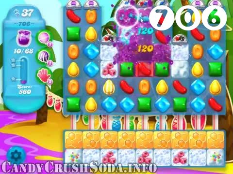 Candy Crush Soda Saga : Level 706 – Videos, Cheats, Tips and Tricks