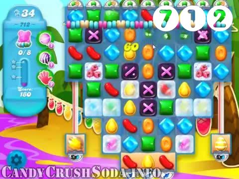 Candy Crush Soda Saga : Level 712 – Videos, Cheats, Tips and Tricks