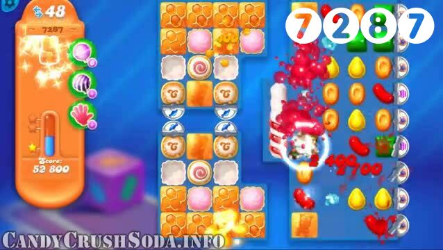 Candy Crush Soda Saga : Level 7287 – Videos, Cheats, Tips and Tricks