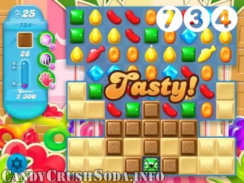 Candy Crush Soda Saga : Level 734 – Videos, Cheats, Tips and Tricks