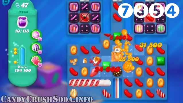Candy Crush Soda Saga : Level 7354 – Videos, Cheats, Tips and Tricks