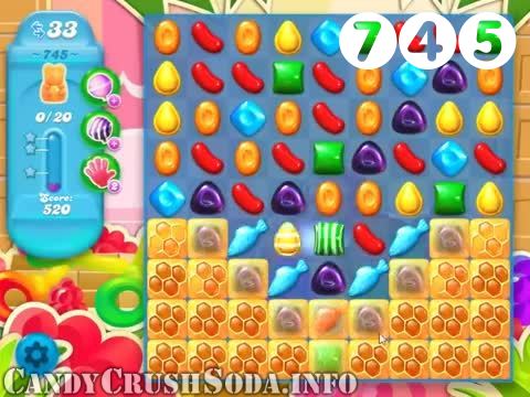 Candy Crush Soda Saga : Level 745 – Videos, Cheats, Tips and Tricks
